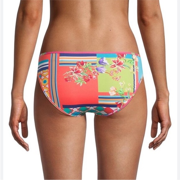 JOHNNY WAS Kaya Boho Bikini Swimsuit Set Top XL, bottom L - Picture 3 of 11